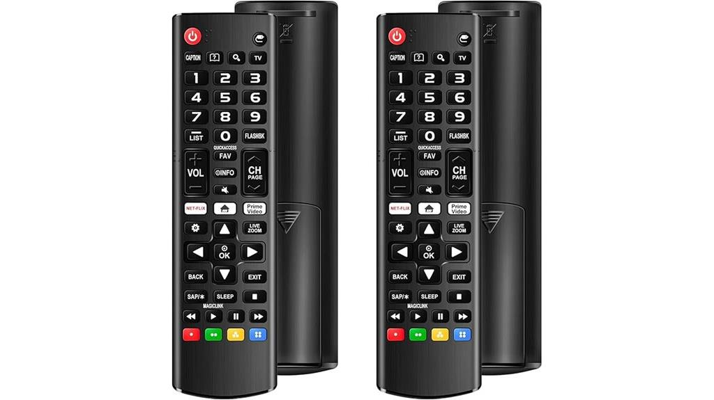 two lg tv remotes