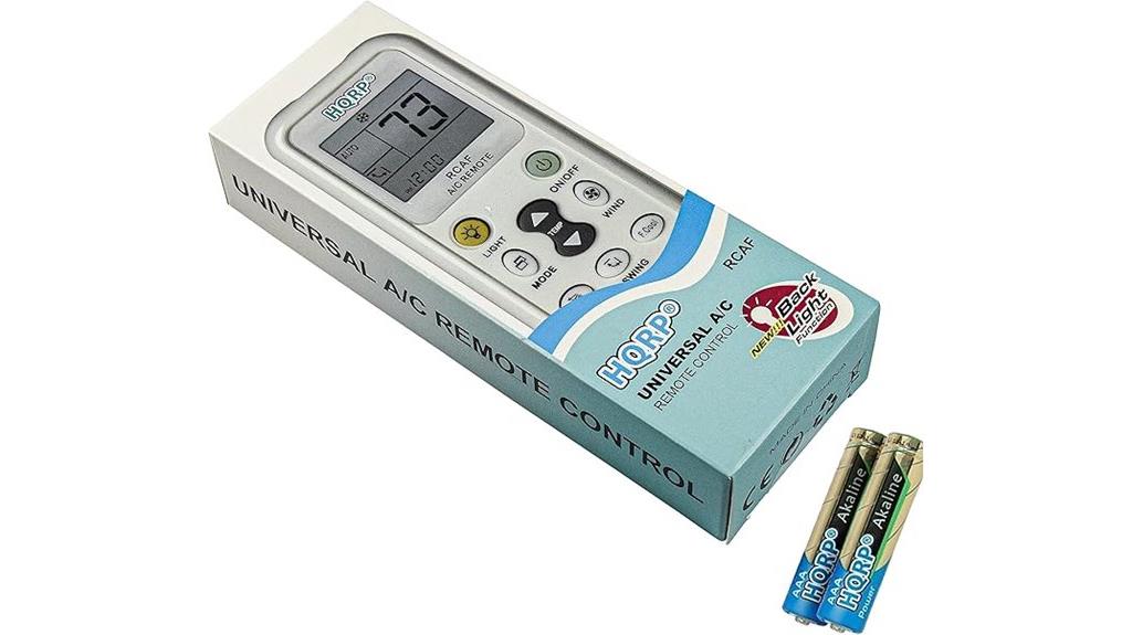 universal a c remote control