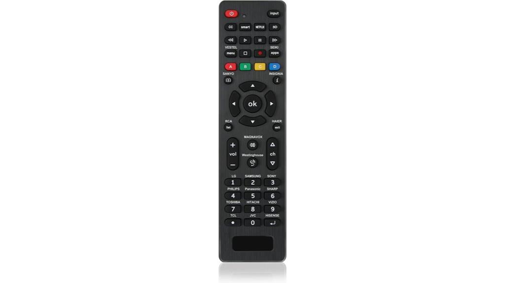 universal remote for multiple brands