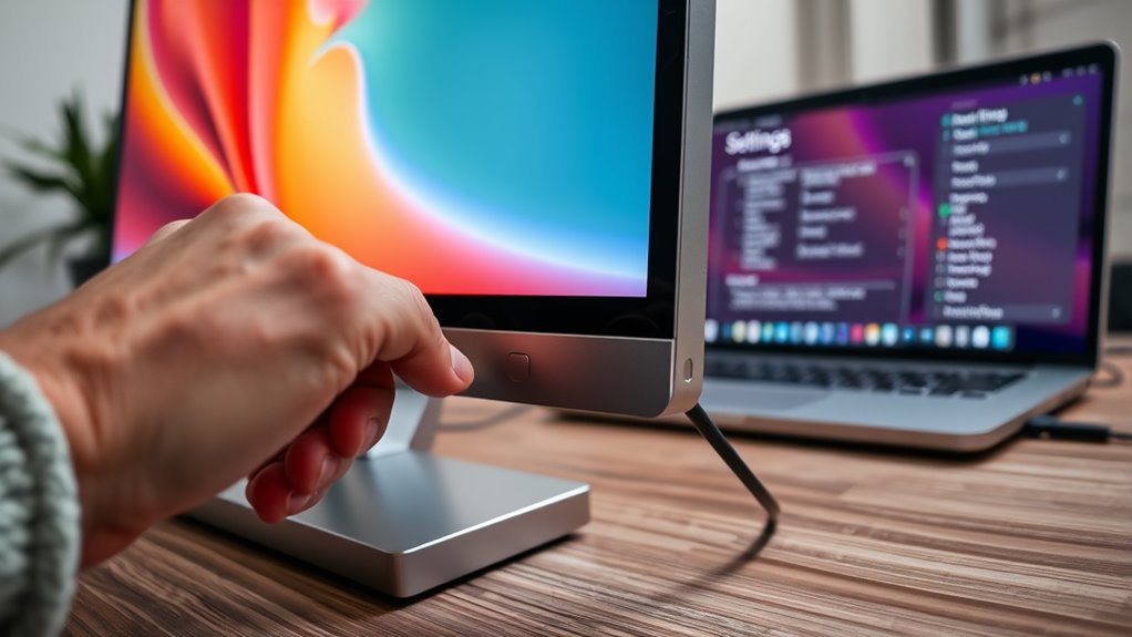 update display and firmware