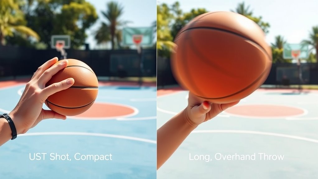 ust vs long throw
