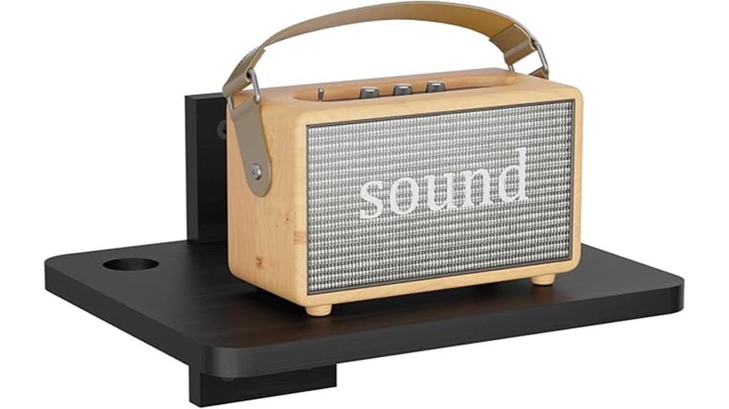 wall mount shelf capacity