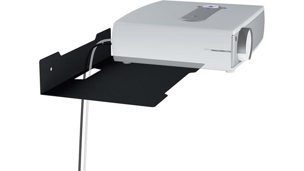 wall mount shelf for electronics