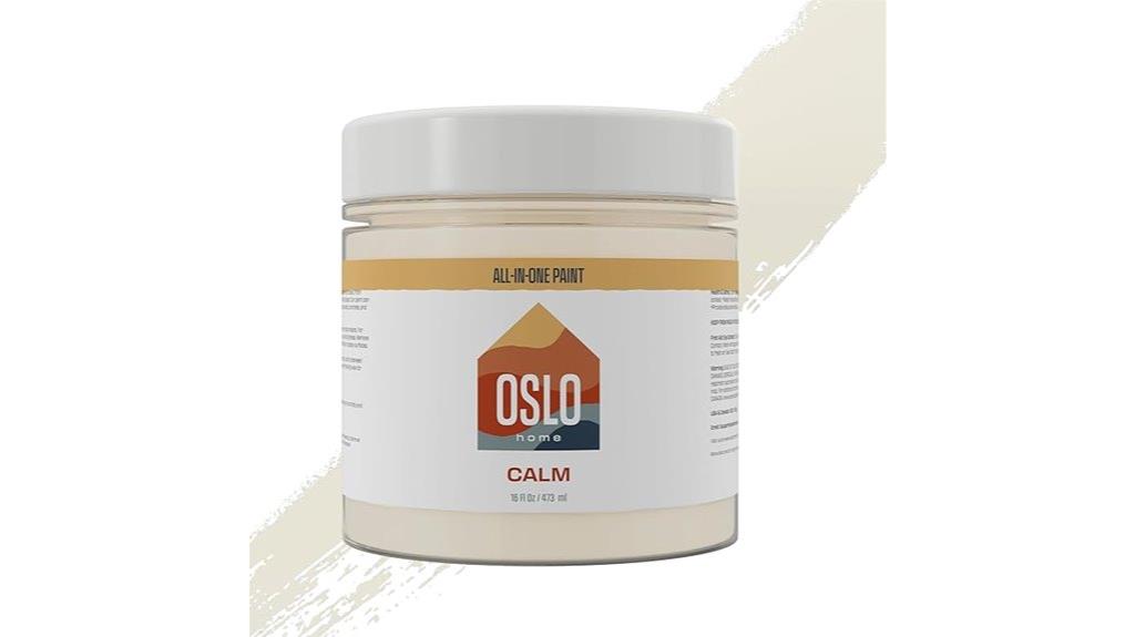 white calming paint pint