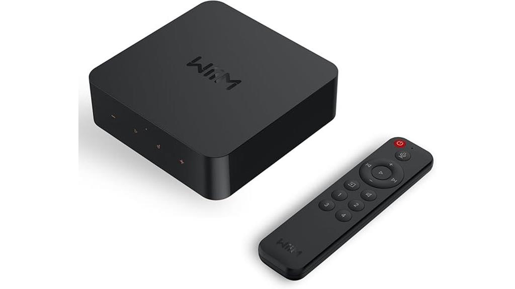 wireless streaming with remote