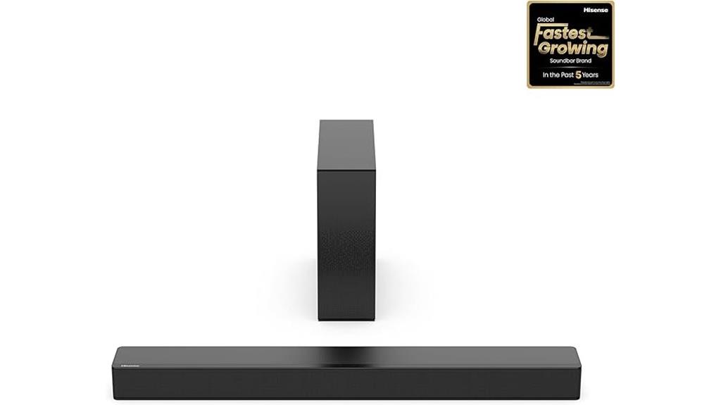 wireless subwoofer sound bar