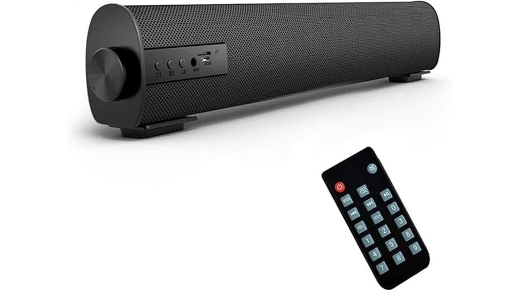 wireless tv soundbar with remote