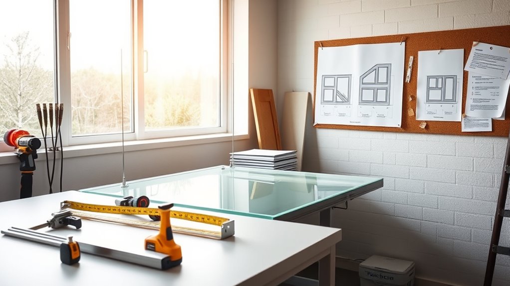 workspace preparation ensures efficiency