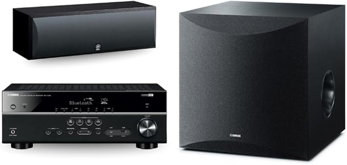 yamaha 5 1 av receiver