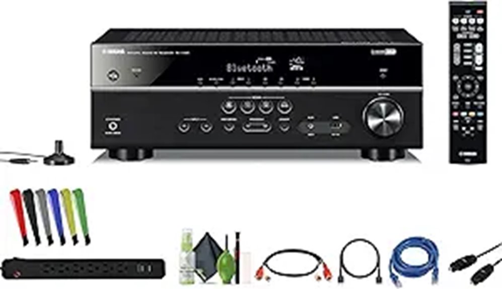 yamaha 5 1 av receiver