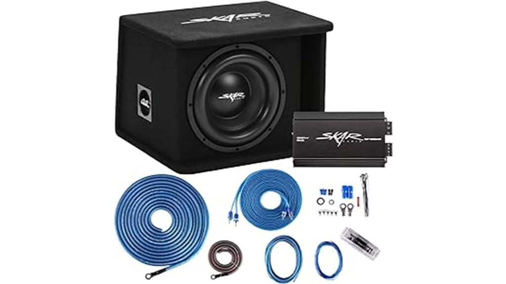 10 inch subwoofer bass package