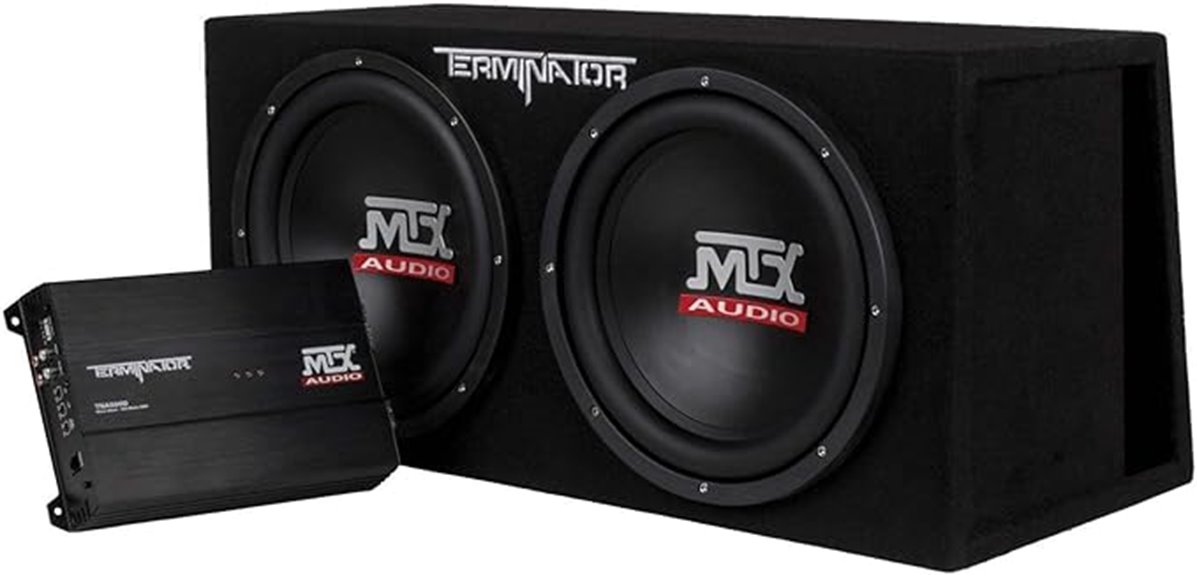 12 inch dual subwoofer enclosure