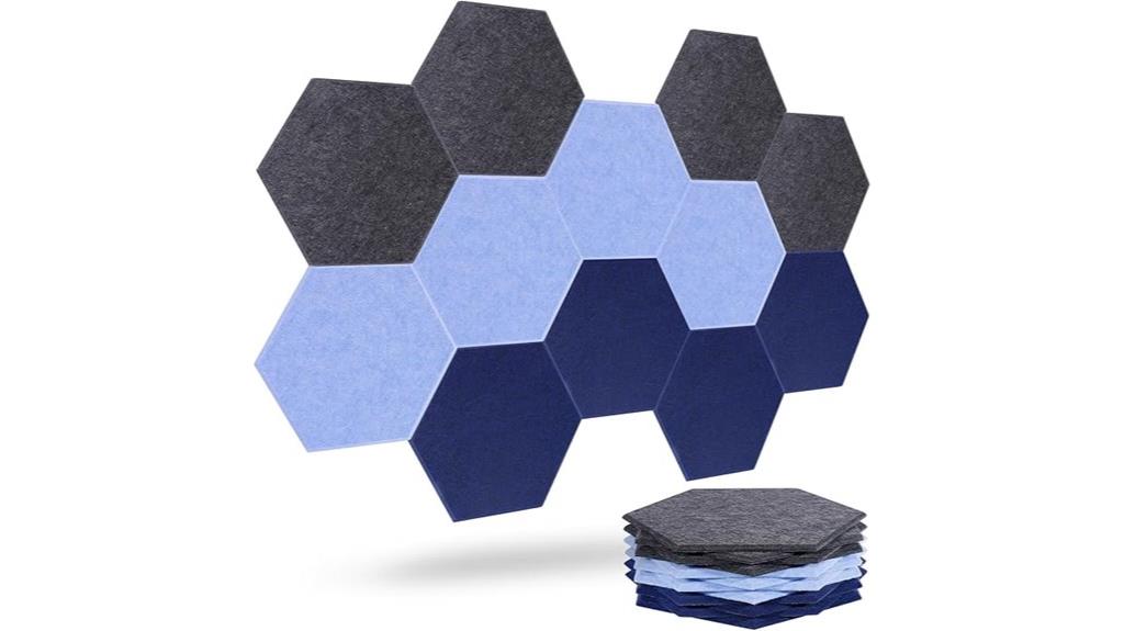 12 pack soundproof wall panels