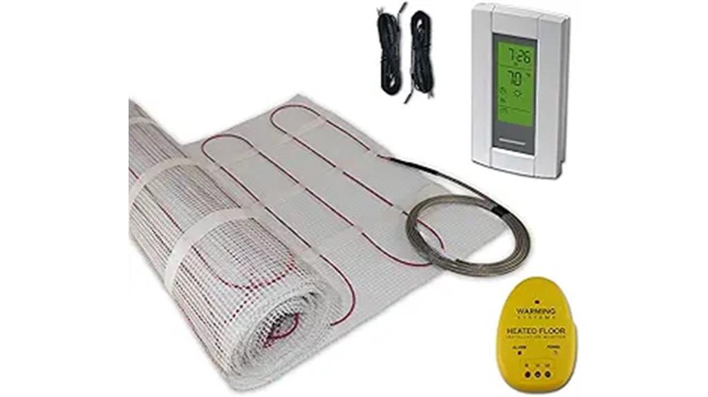 25 sqft radiant heating kit