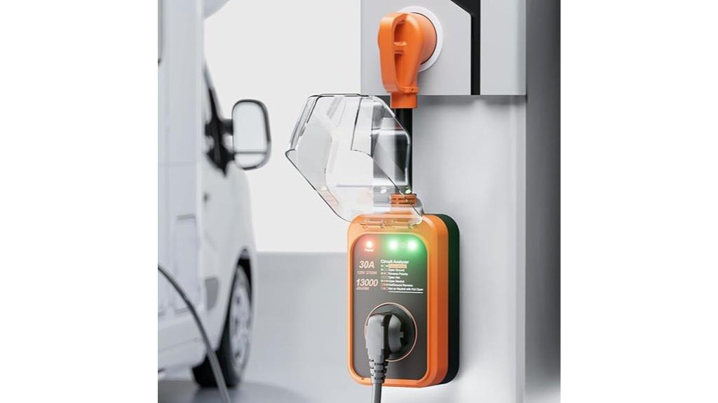 30 amp waterproof rv surge protector