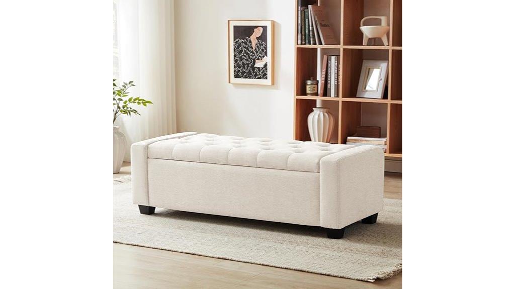 48 inch upholstered ottoman