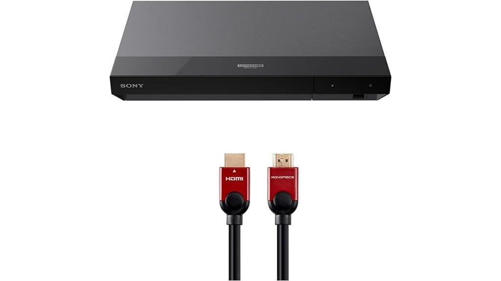 4k blu ray player bundle
