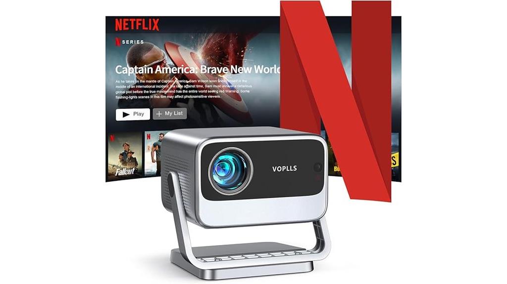 4k wifi bluetooth projector