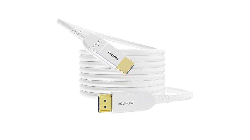 8k hdmi fiber cable