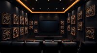 acoustic diffusers for cinema