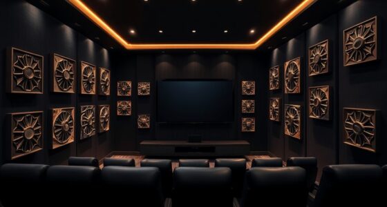 acoustic diffusers for cinema