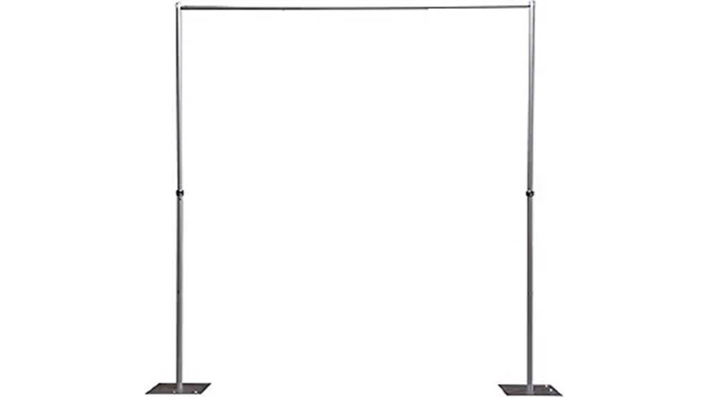 adjustable drape room divider
