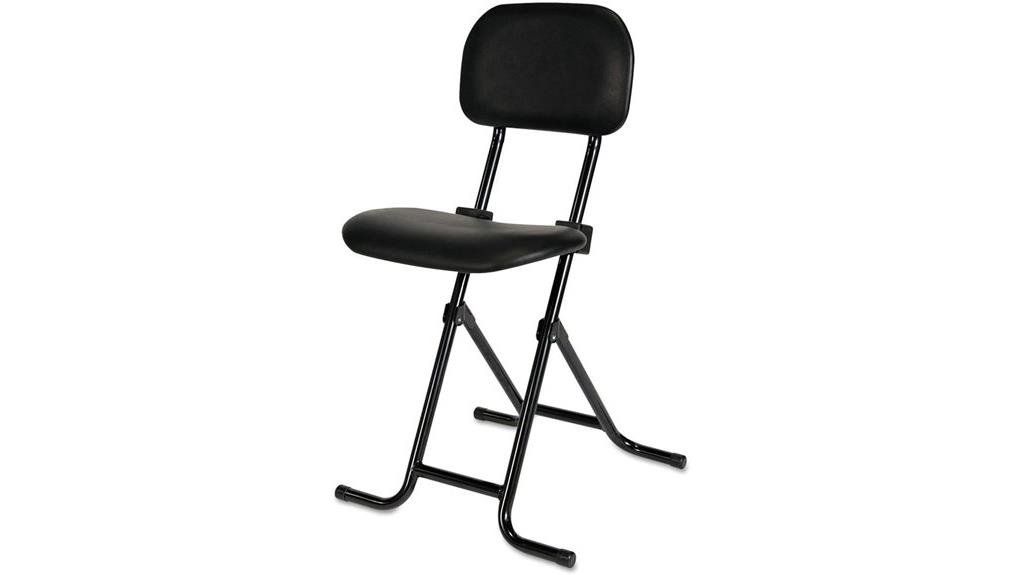 adjustable folding stool