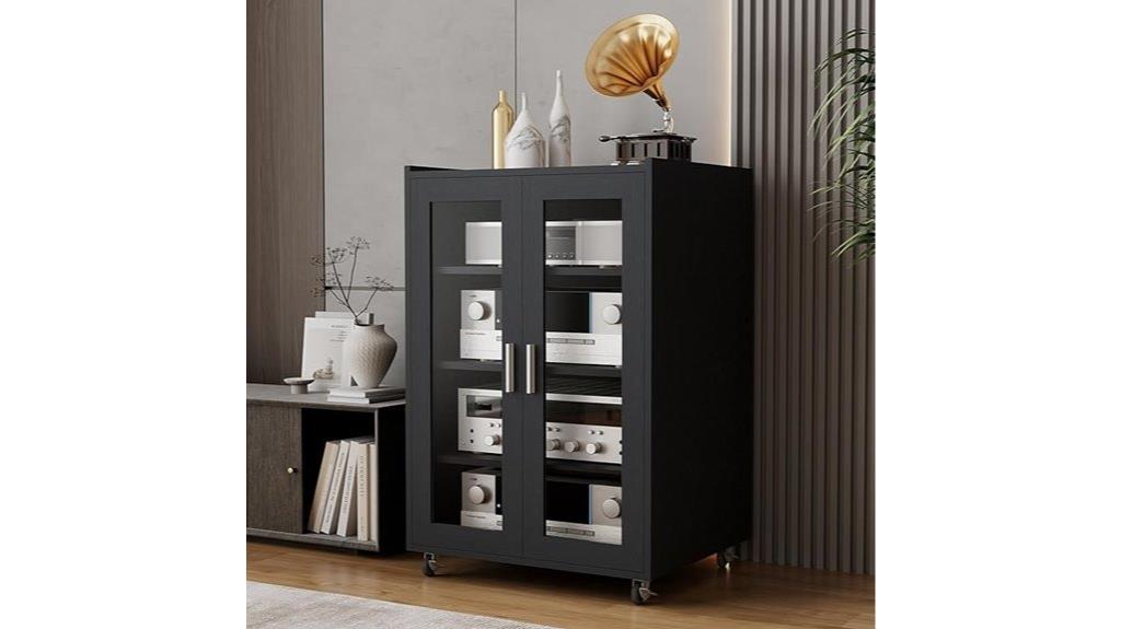 adjustable shelves storage cabinet