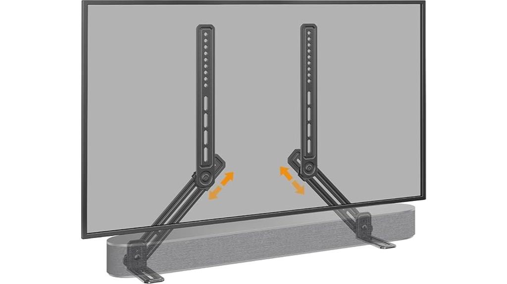 adjustable soundbar mount