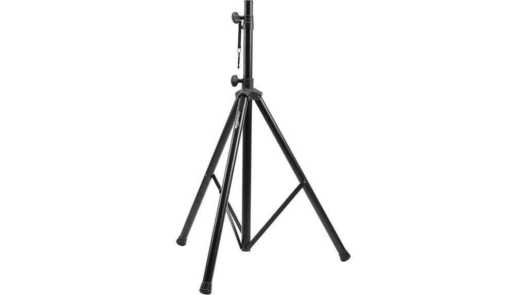 adjustable steel speaker stand