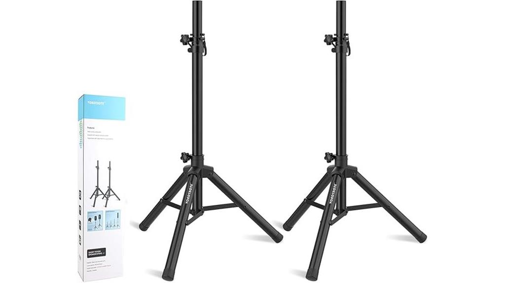 adjustable tripod speaker stands
