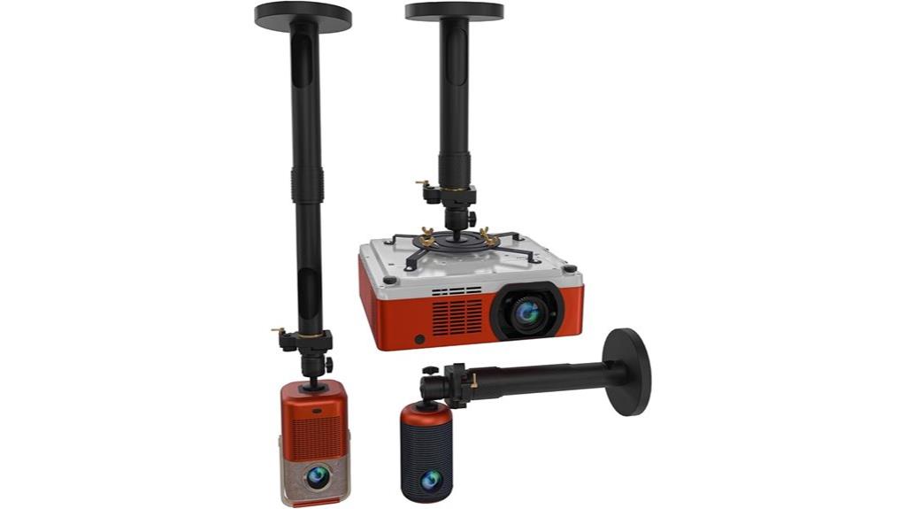 adjustable universal projector mount