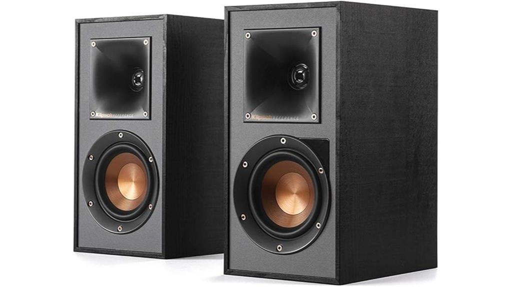 black klipsch r 41pm speakers