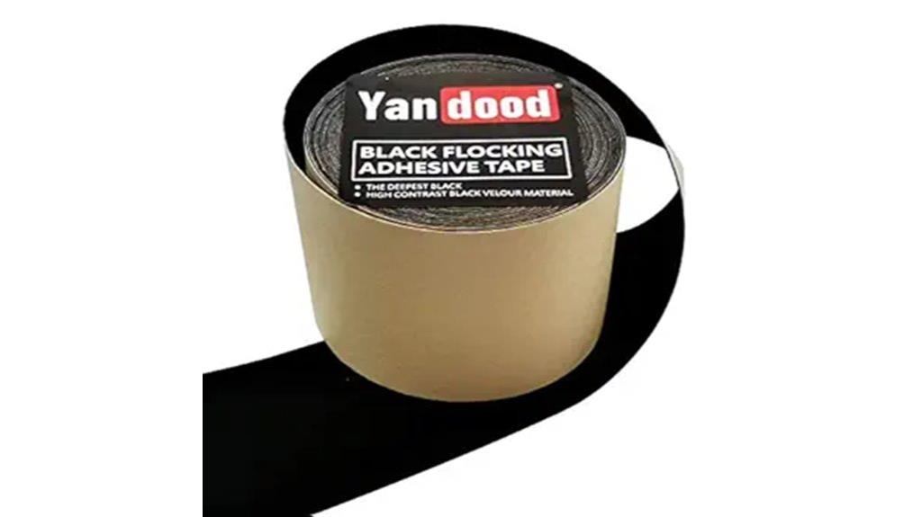 black projection screen tape
