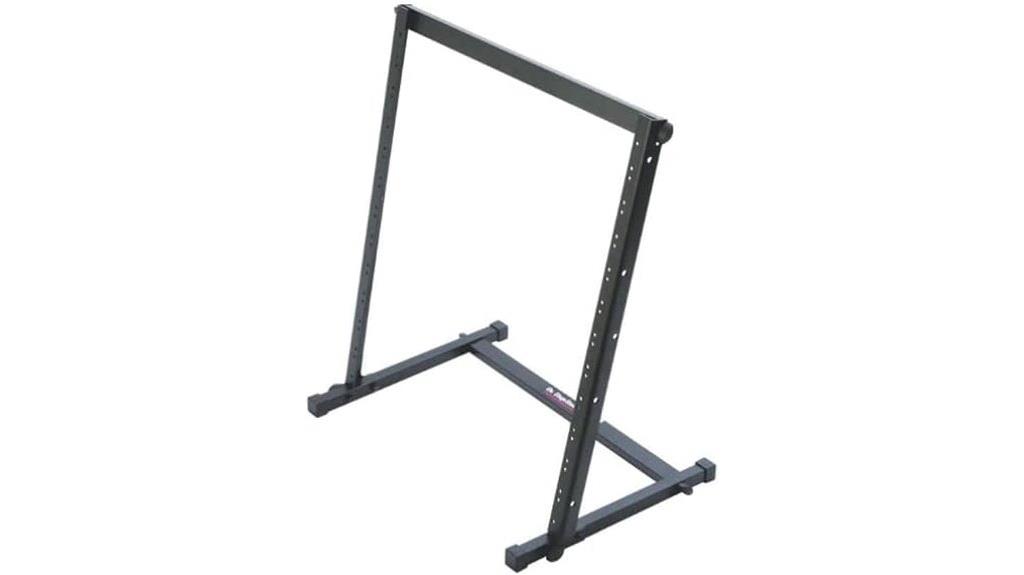 black rack stand