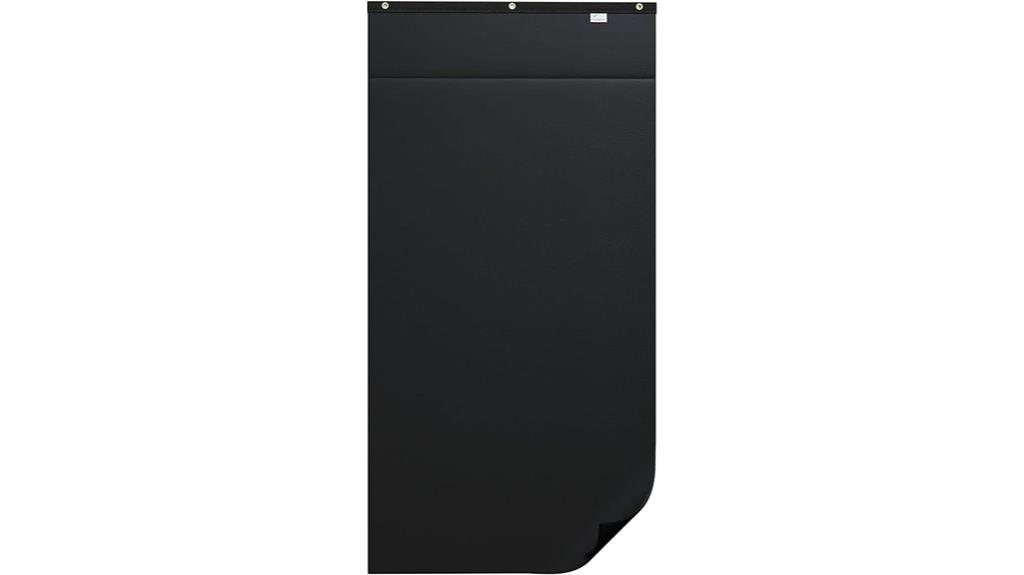 black soundproof foam alternative