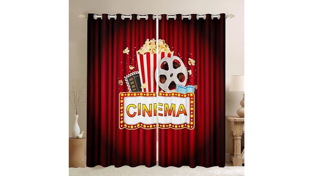 blackout theater curtain panels