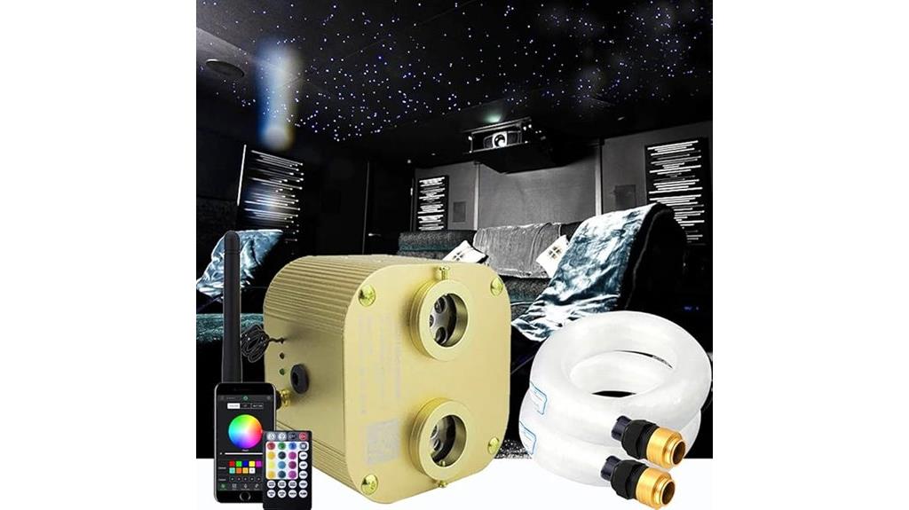 bluetooth fiber optic lighting