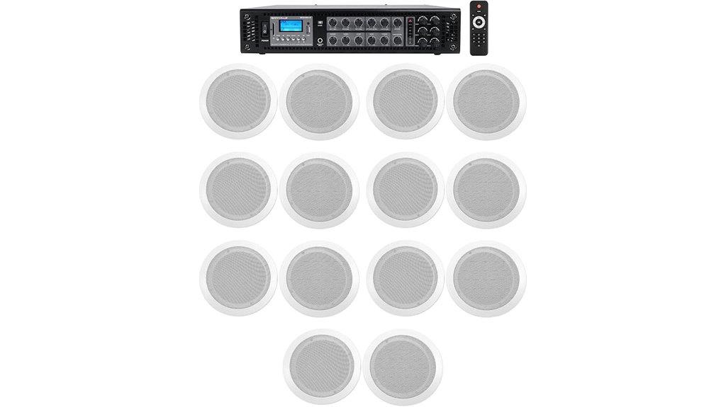 bluetooth multi zone ceiling speakers