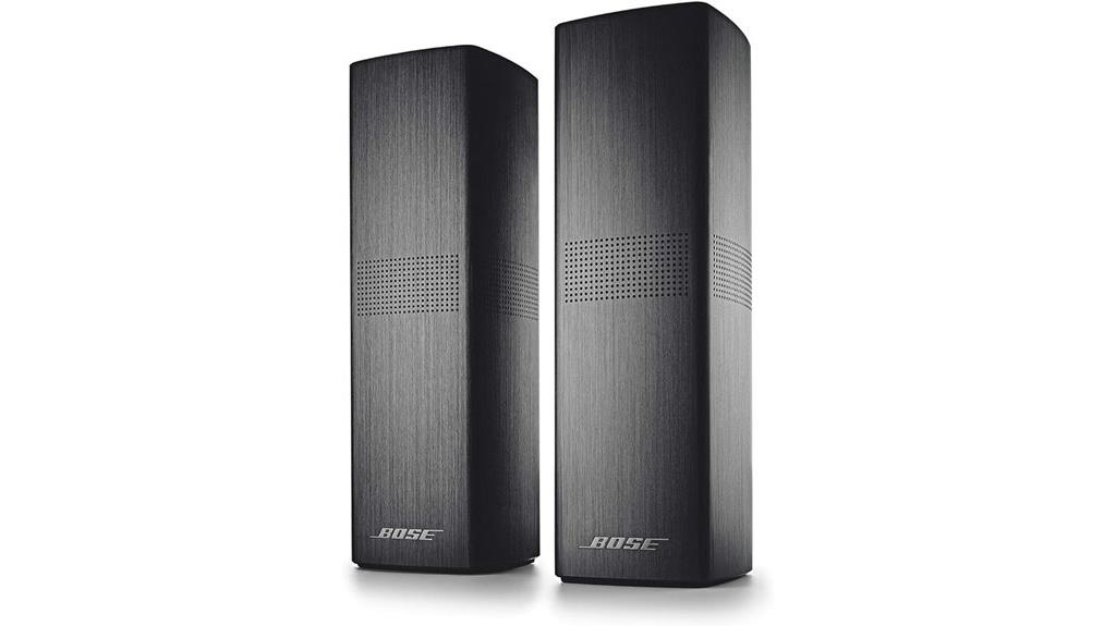 bose black surround speakers