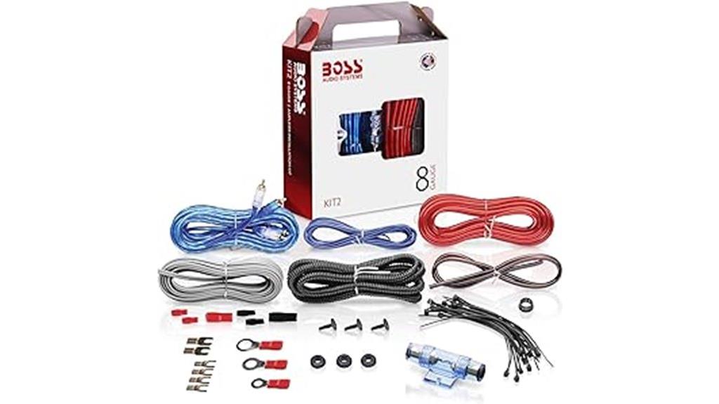 car amplifier wiring kit