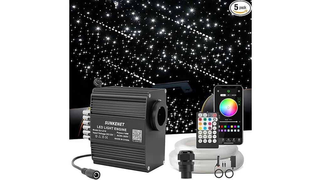 car home rgbw starlight kit