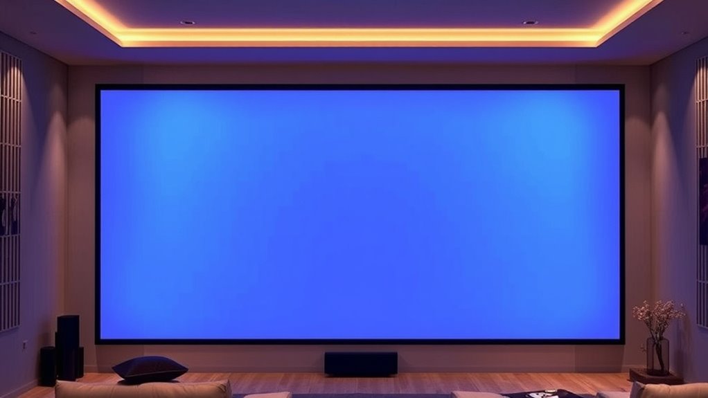 choosing optimal projector screens