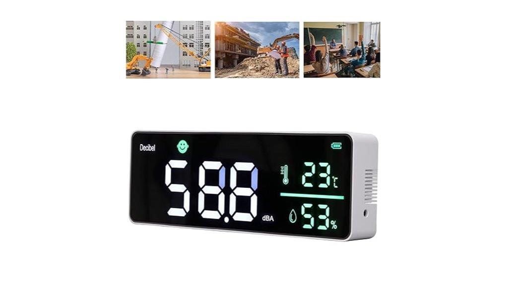 classroom decibel level indicator