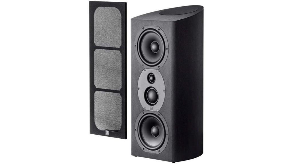 compact monolith mini tower speaker