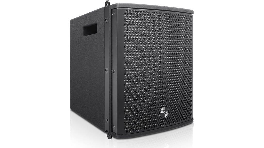 compact powered pa speaker