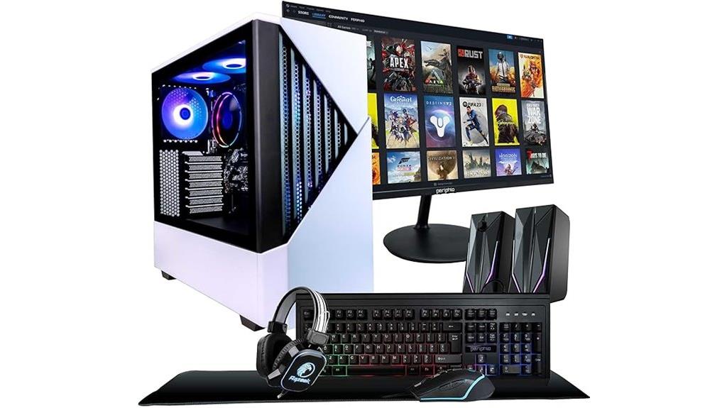 complete gaming setup package
