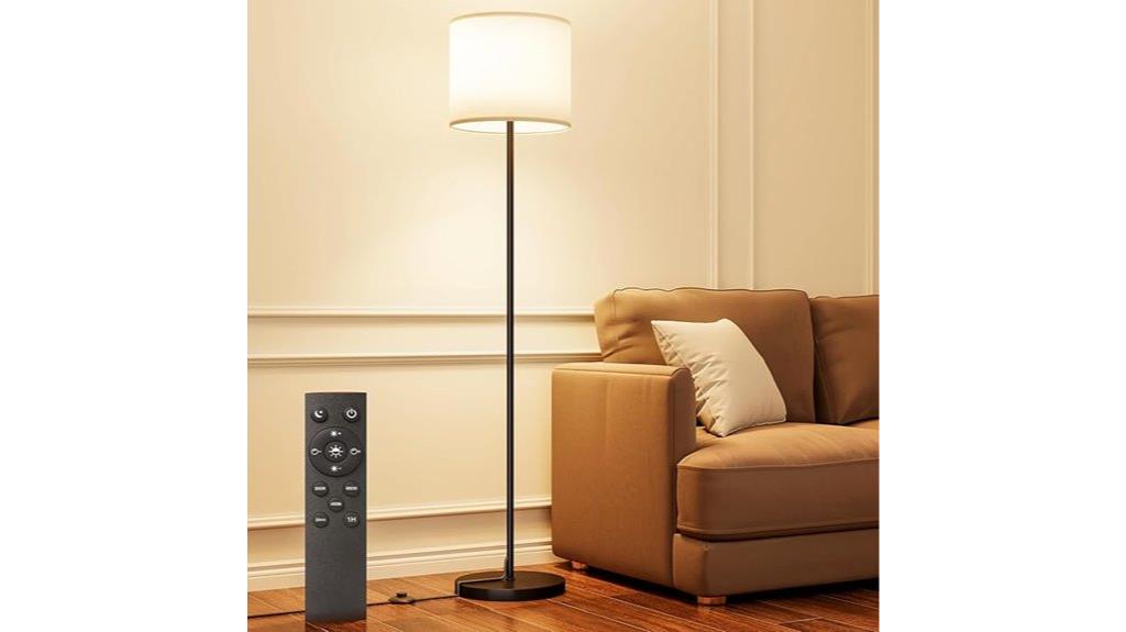 controllable modern floor lamp