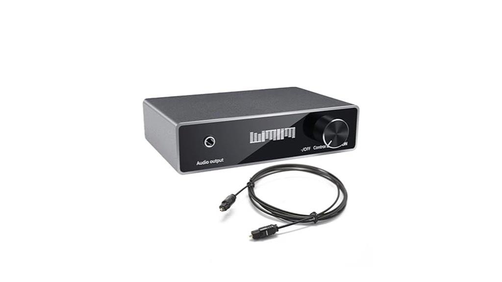 dac converter with volume