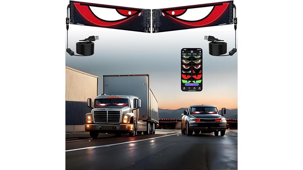 devil eyes led lights